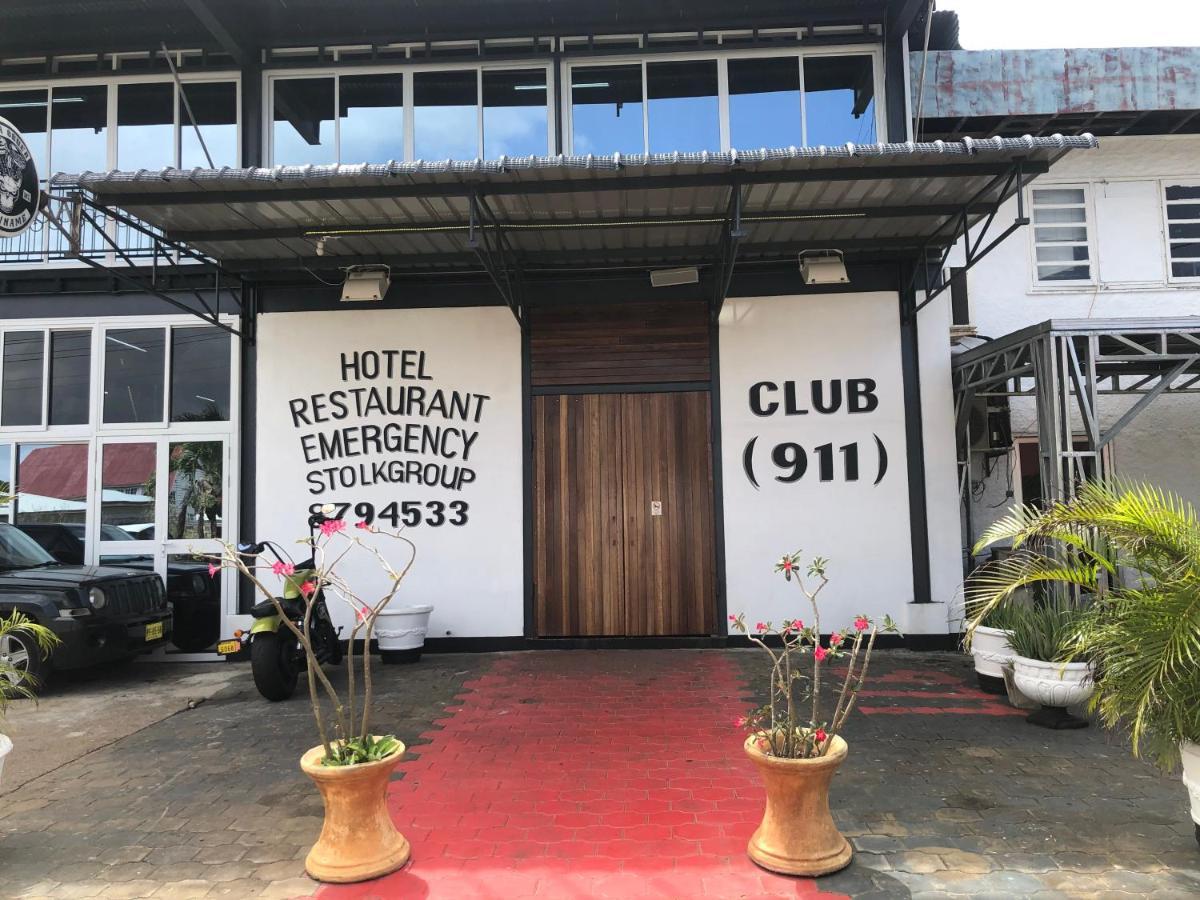 Hotel Bar Restaurant Emergency 911 Sto Lk Group Paramaribo Exterior foto